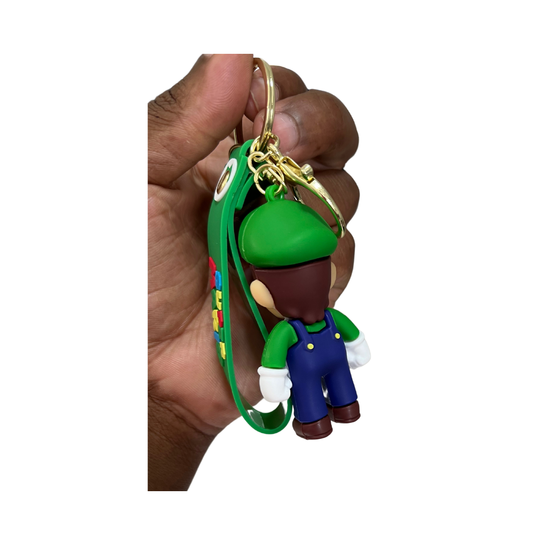 Classic Super Mario Keychains - Must-Have Gift & Collectibles Accessories for Fans - Luigi