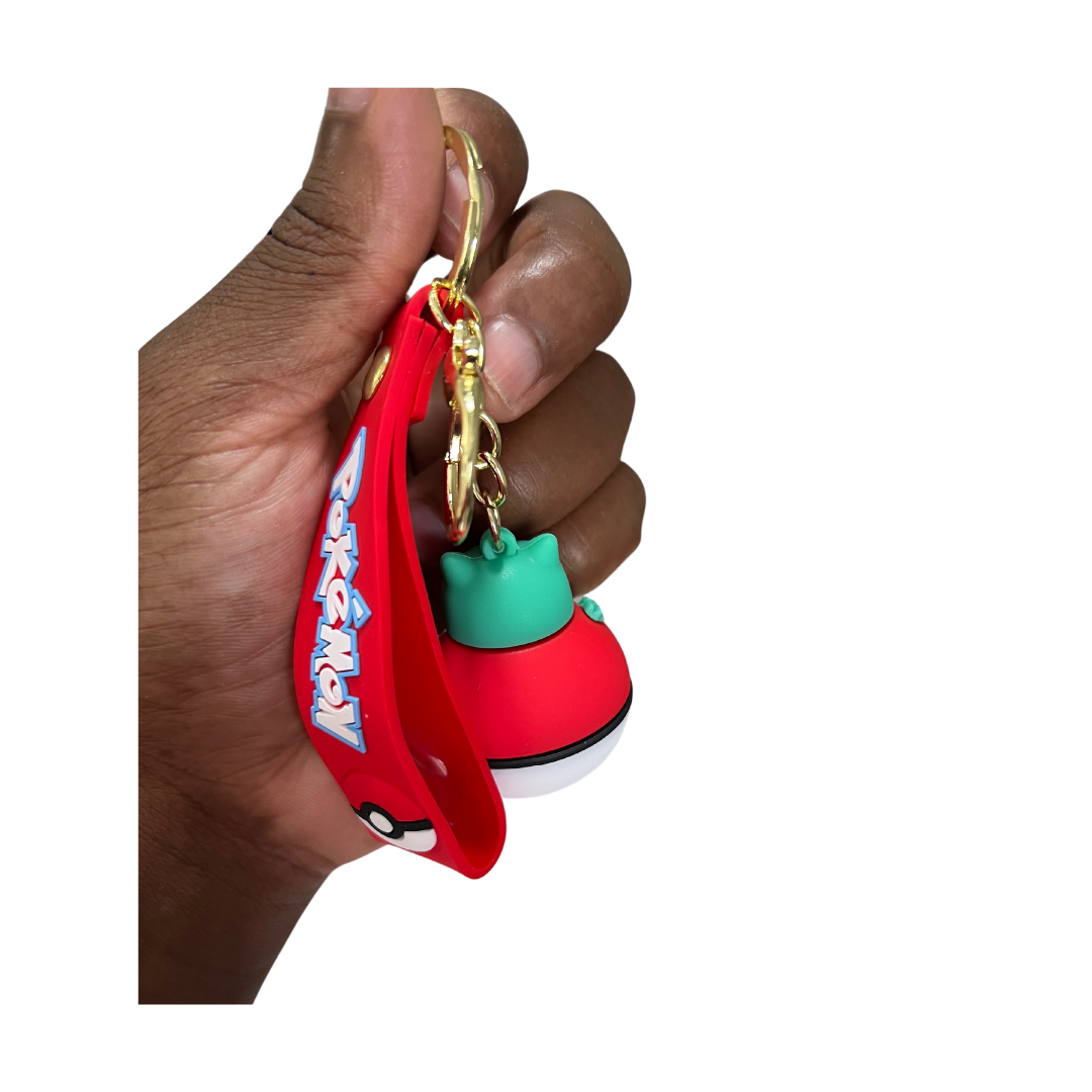 Cute & cool Pokémon keychain for boys and girls - peek a boo collection - Bulbasaur