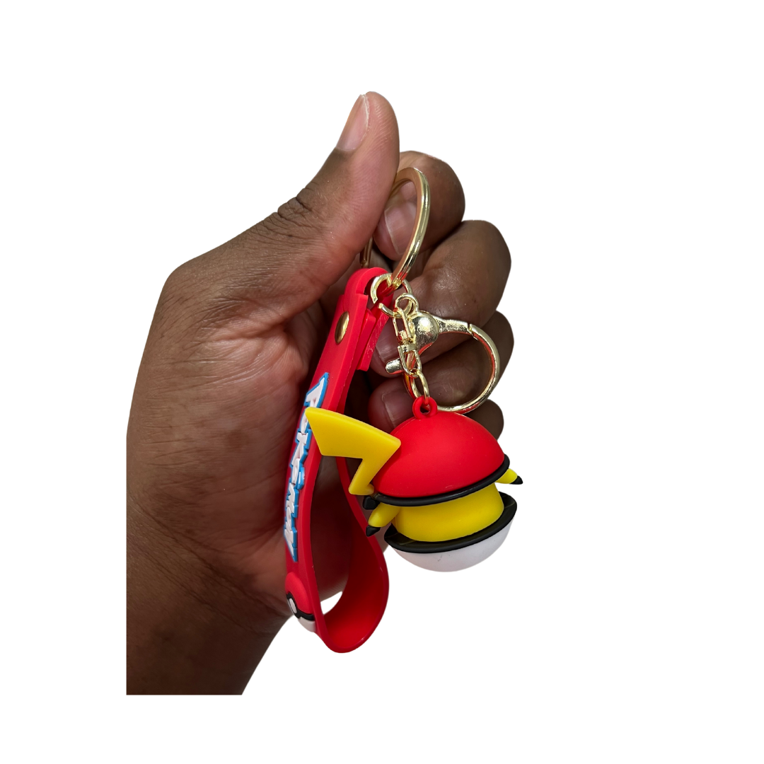 Cute & cool Pokémon keychain for boys and girls - peek a boo collection - Pikachu sitting