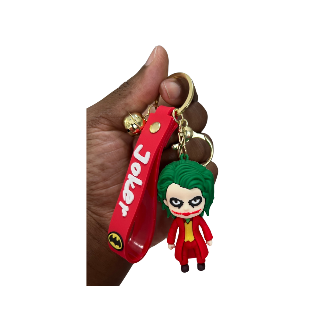 Gotham's Finest: Cool & Collectible Batman Keychains - Must-Have Accessories for Fans- Joker