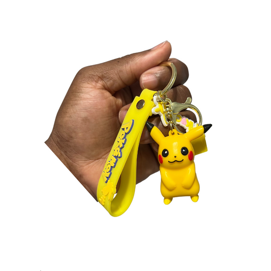 Pikachu Pokémon Keychain - Perfect Gift for Your Keys or Backpack