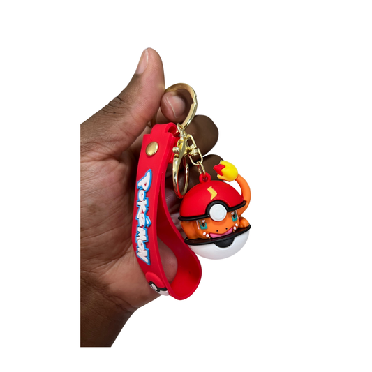 Cute & cool Pokémon keychain for boys and girls - peek a boo collection - Charmander