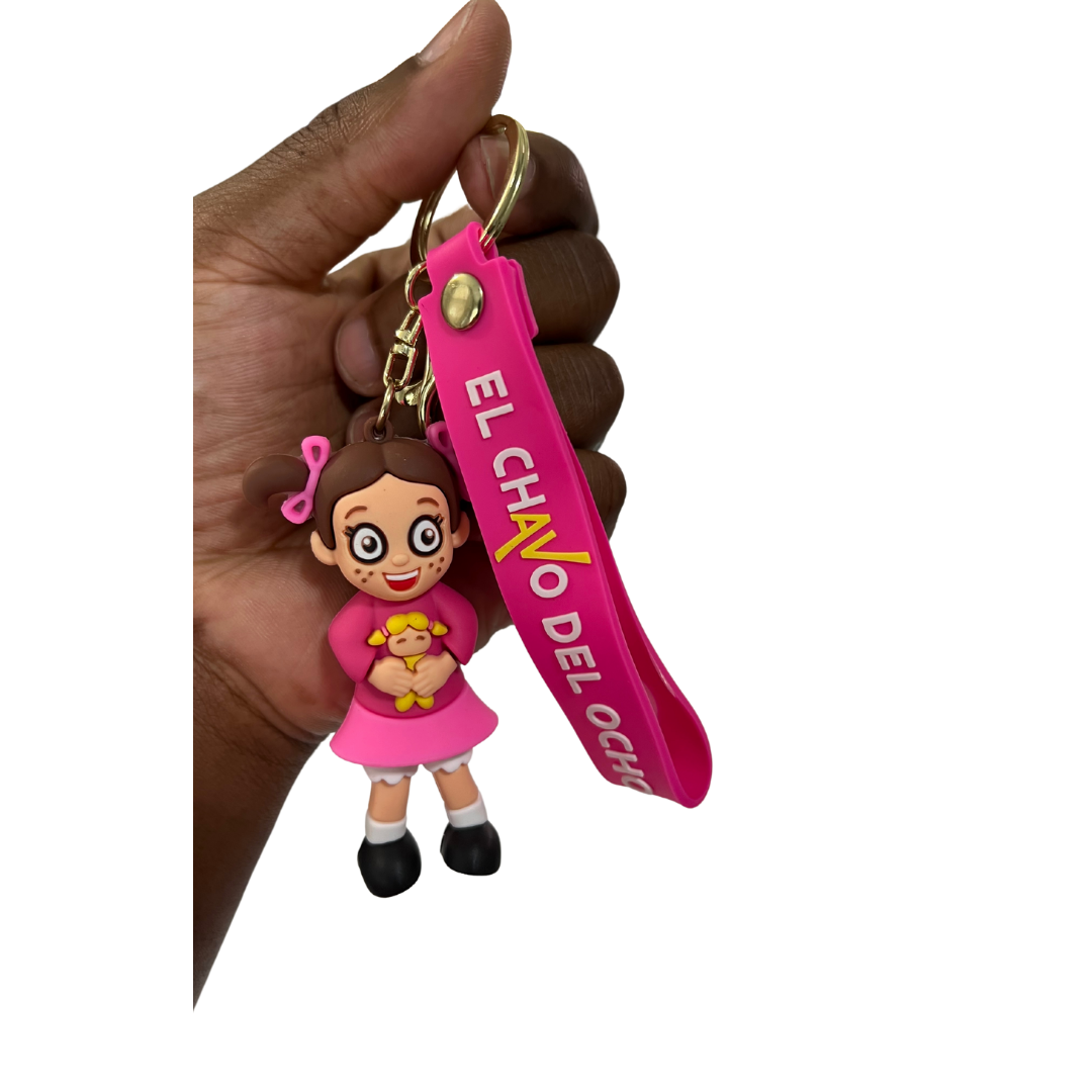 El Chavo del Ocho Collectible Keychains - Cute Cartoon keychains- El Popis