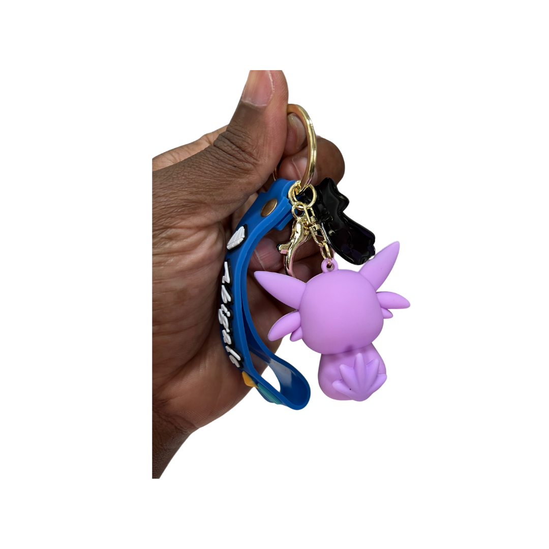 Pokémon Fan Favorites: Popular Eevee Evolution Keychains - Collectible Accessories for Fans