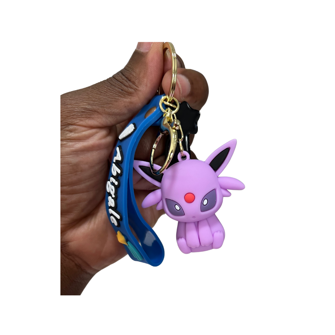 Pokémon Fan Favorites: Popular Eevee Evolution Keychains - Collectible Accessories for Fans