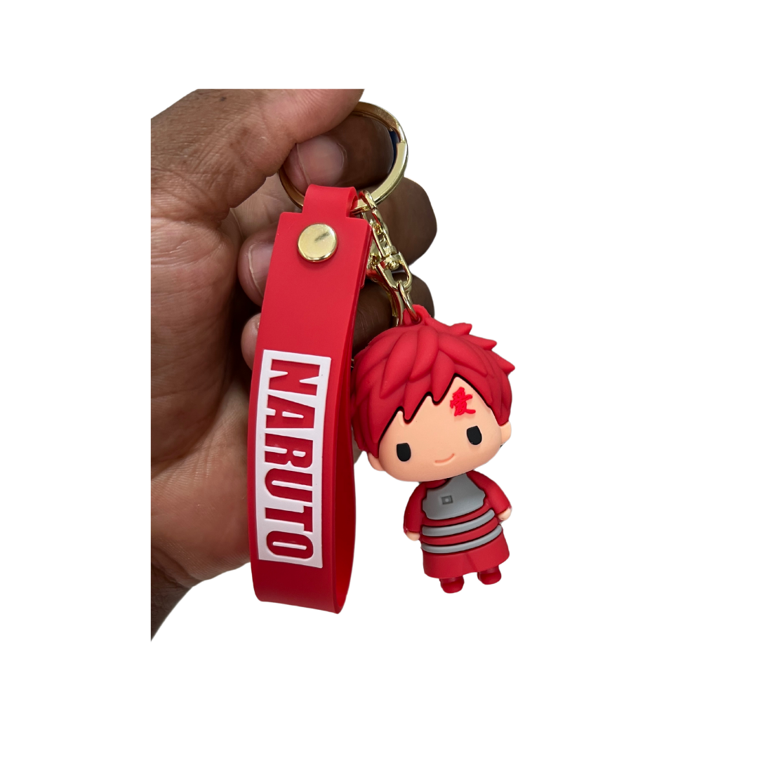 Naruto Anime Character Keychains- Great Gift & Accessories for Any Age - Gaara