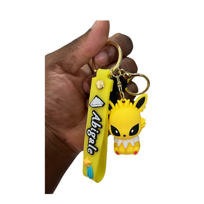 Pokémon Fan Favorites: Popular Eevee Evolution Keychains - Collectible Accessories for Fans