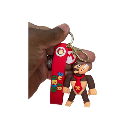 Classic Super Mario Keychains - Must-Have Gift & Collectibles Accessories  for Fans - King Kong