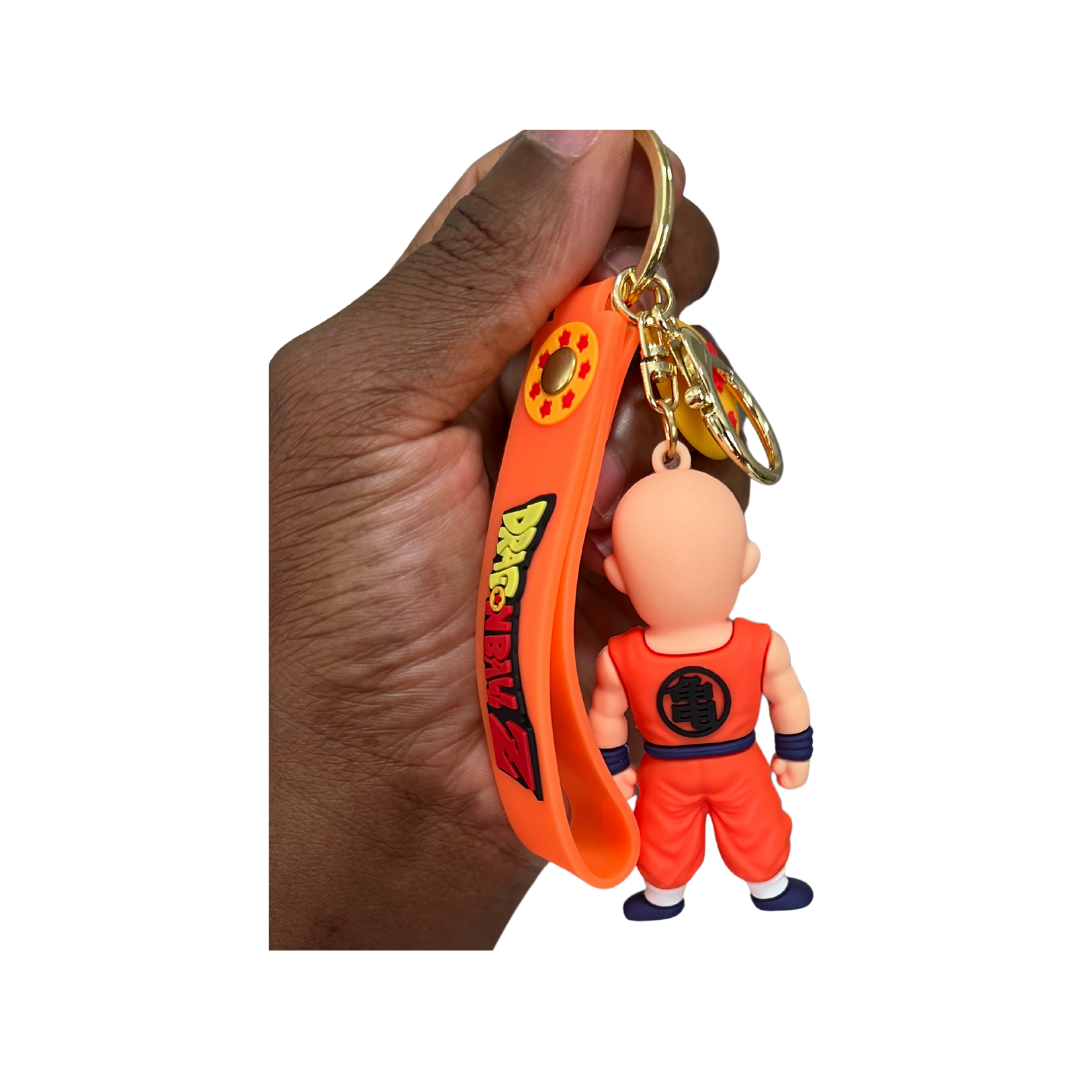 Epic Dragon Ball Z Keychains - Cool Accessories & Gift idea for DBZ Fans - Krillin