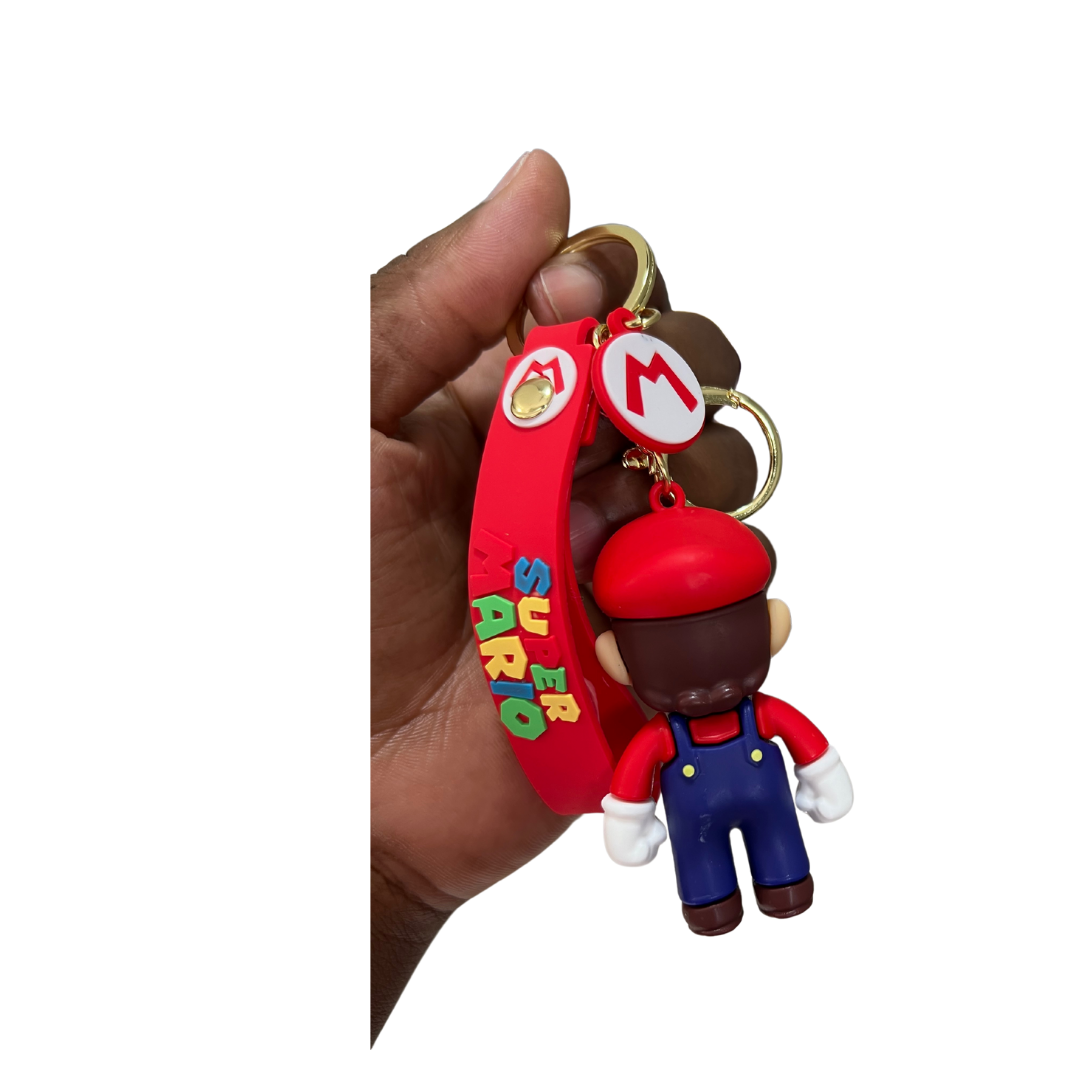 Classic Super Mario Keychains - Must-Have Gift & Collectibles Accessories  for Fans - Mario