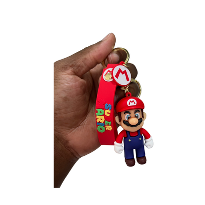 Classic Super Mario Keychains - Must-Have Gift & Collectibles Accessories  for Fans - Mario