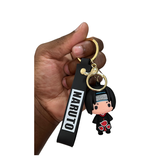 Naruto Anime Character Keychains- Great Gift & Accessories for Any Age - Sasuke