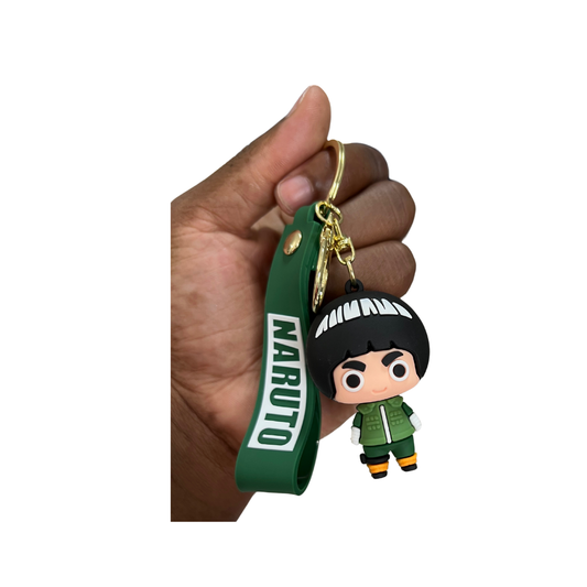 Naruto Anime Character Keychains- Great Gift & Accessories for Any Age - Rock Lee