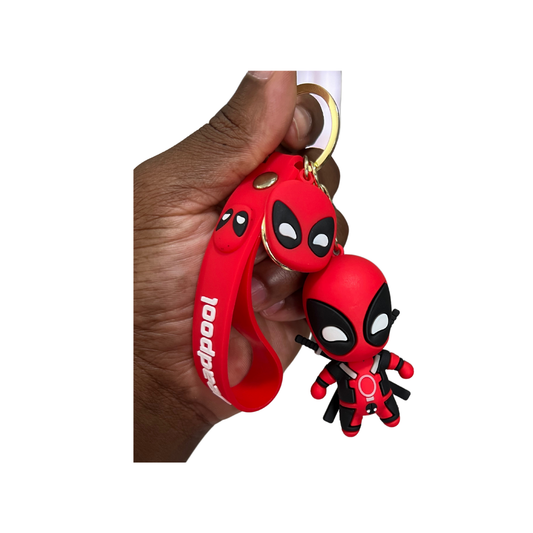 Epic Marvel Character Keychains - Collectible Accessories for Superhero Fans - Deadpool