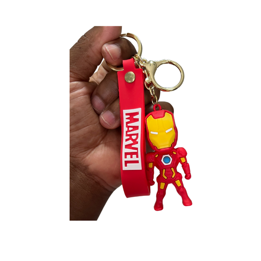 Epic Marvel Character Keychains - Collectible Accessories for Superhero Fans - Iron Man