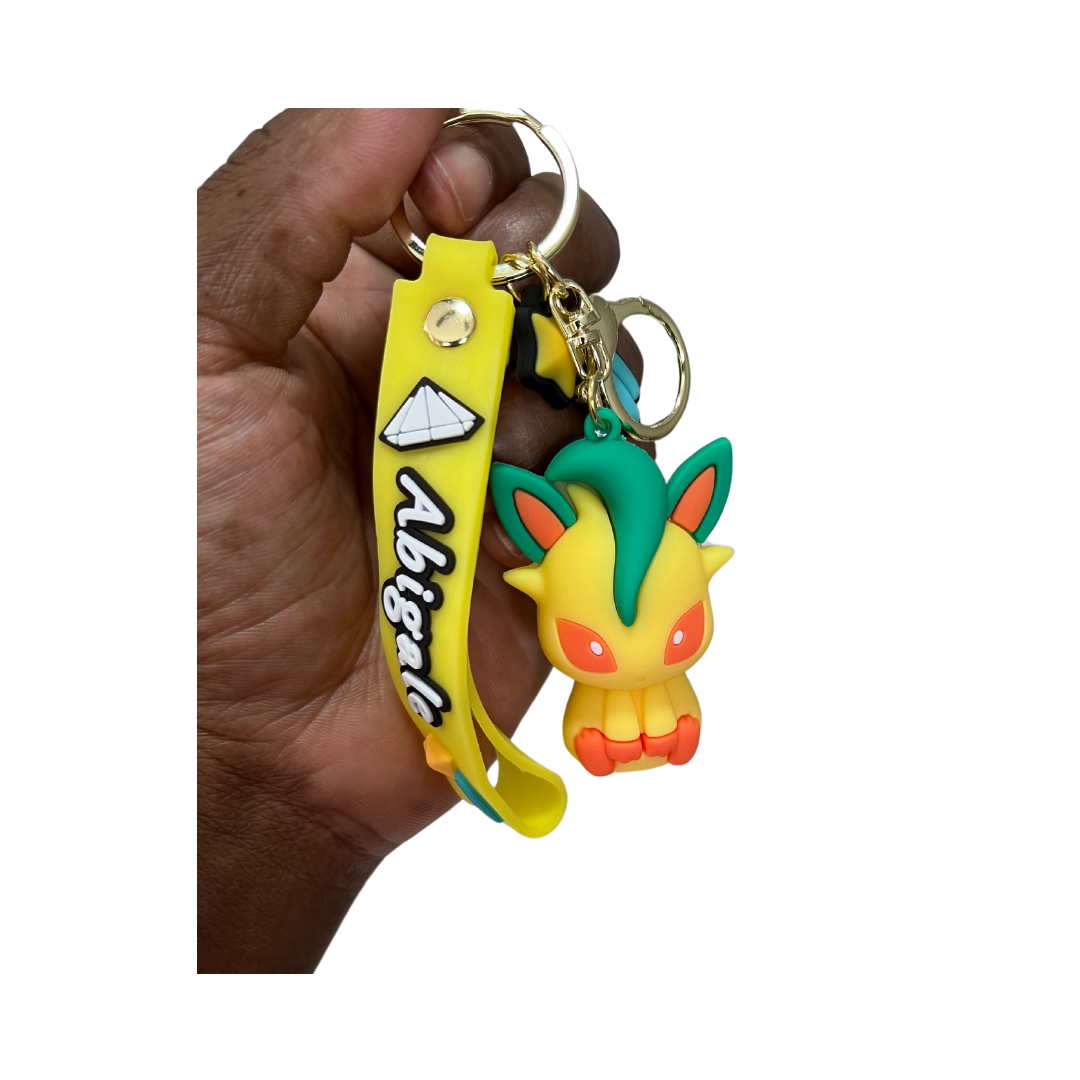 Pokémon Fan Favorites: Popular Eevee Evolution Keychains - Collectible Accessories for Fans