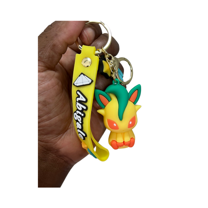 Pokémon Fan Favorites: Popular Eevee Evolution Keychains - Collectible Accessories for Fans