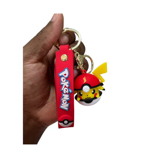 Cute & cool Pokémon keychain for boys and girls - peek a boo collection - Pikachu sitting