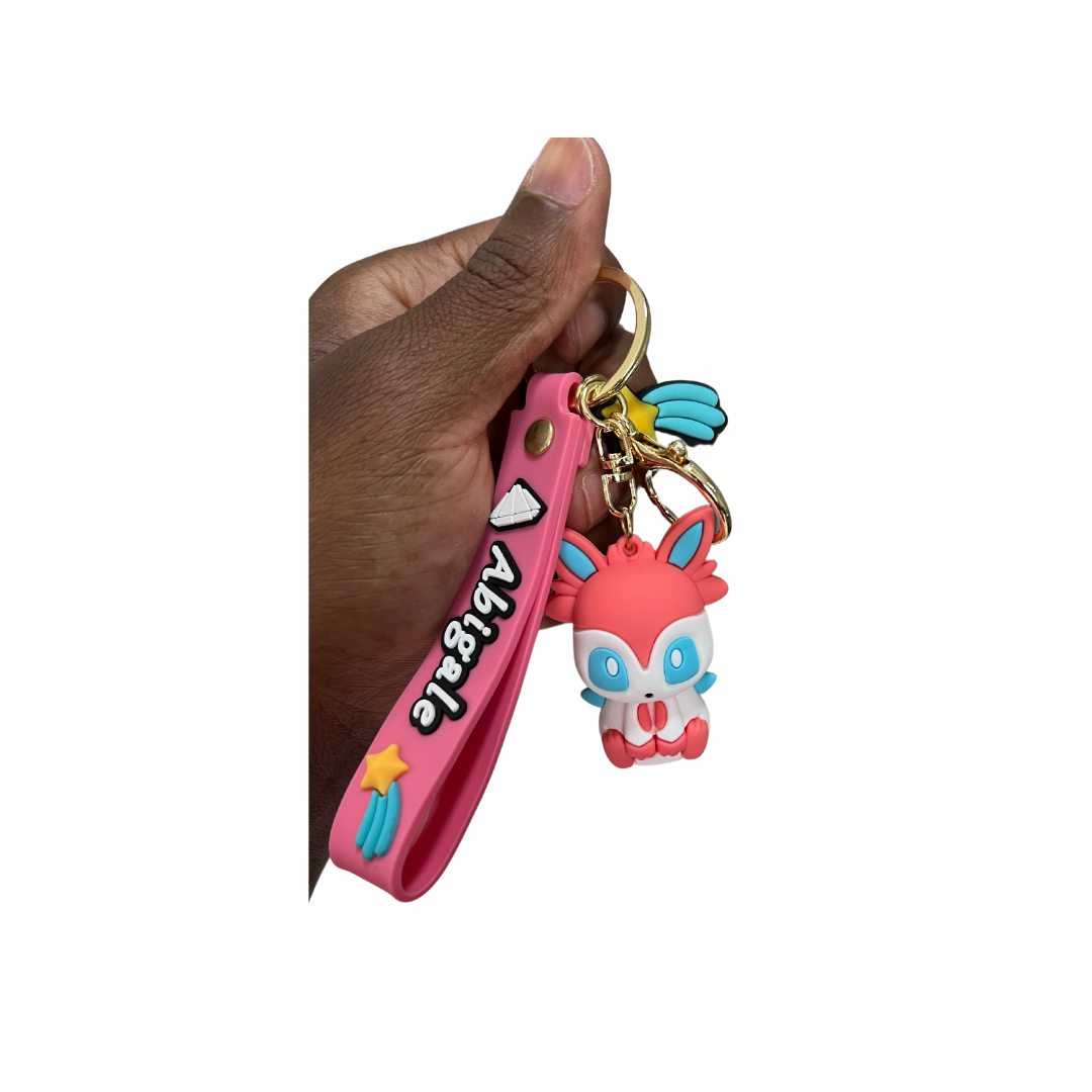 Pokémon Fan Favorites: Popular Eevee Evolution Keychains - Collectible Accessories for Fans